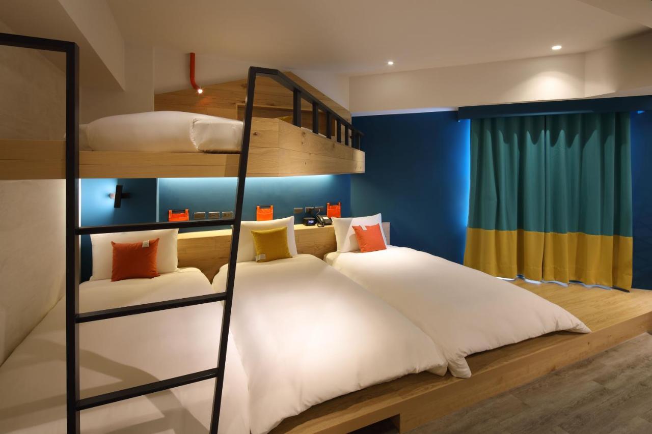 Olah Poshtel - Hualien Zhongfu Hotell Eksteriør bilde